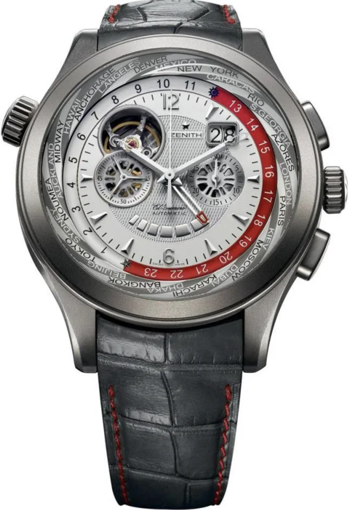 Zenith El Primero CLASS TRAVELLER OPEN MULTICITY IN TITANIUM